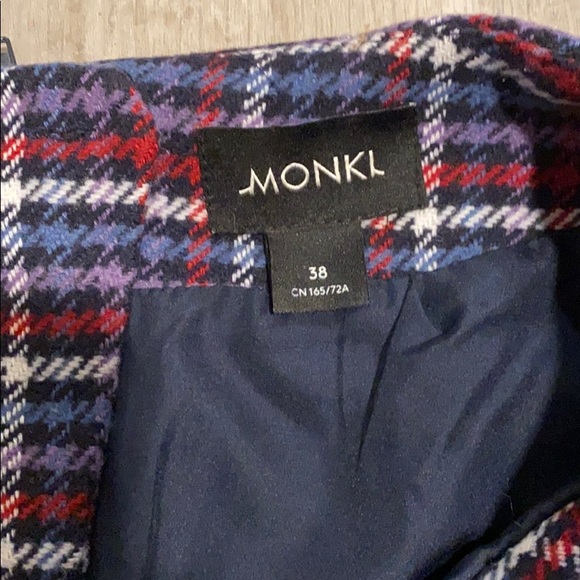 ❗️BOGO❗️Monki Plaid Skirt - Picture 5 of 6